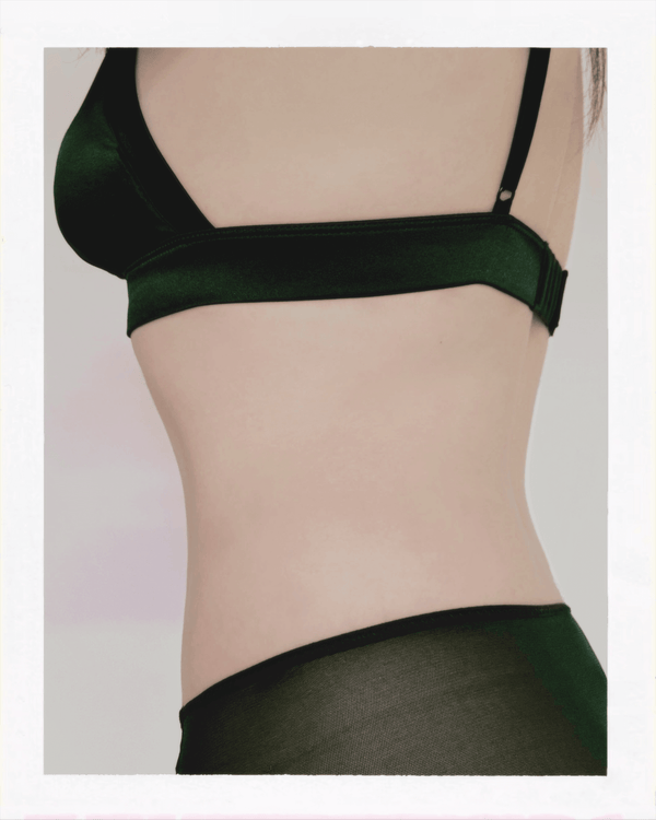 法式真絲緞面內衣