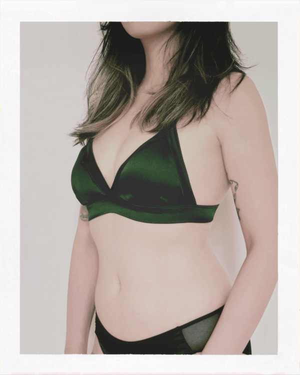 法式真絲緞面內衣