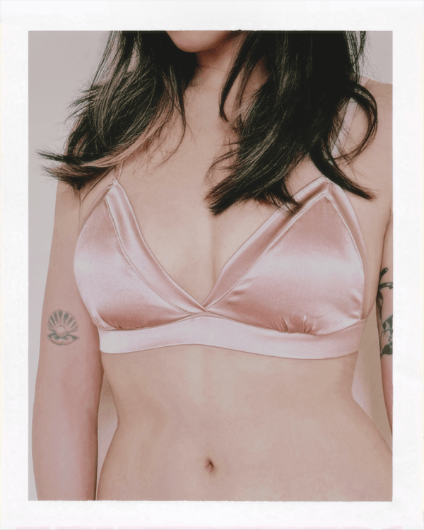 法式真絲緞面內衣