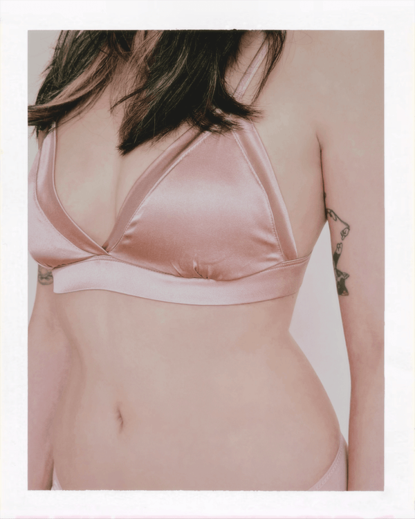 法式真絲緞面內衣