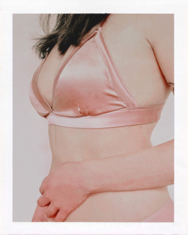 法式真絲緞面內衣