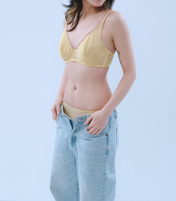 百合手工透紗內衣💛❤️💚💜小褲Panty集錦