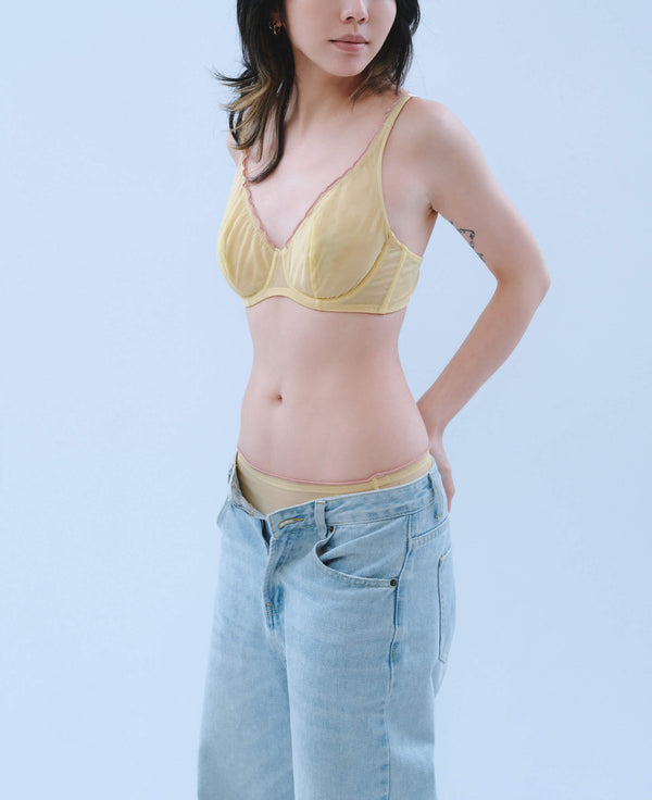 百合手工透紗內衣💛❤️💚💜小褲Panty集錦