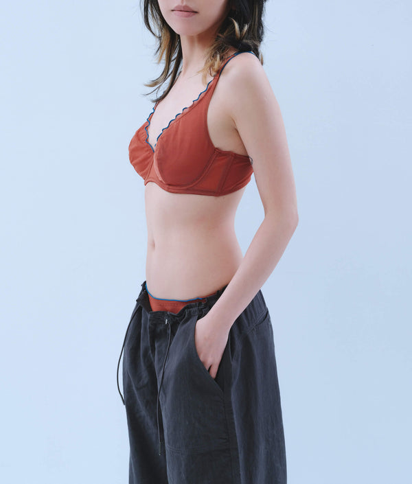 百合手工透紗內衣❤️