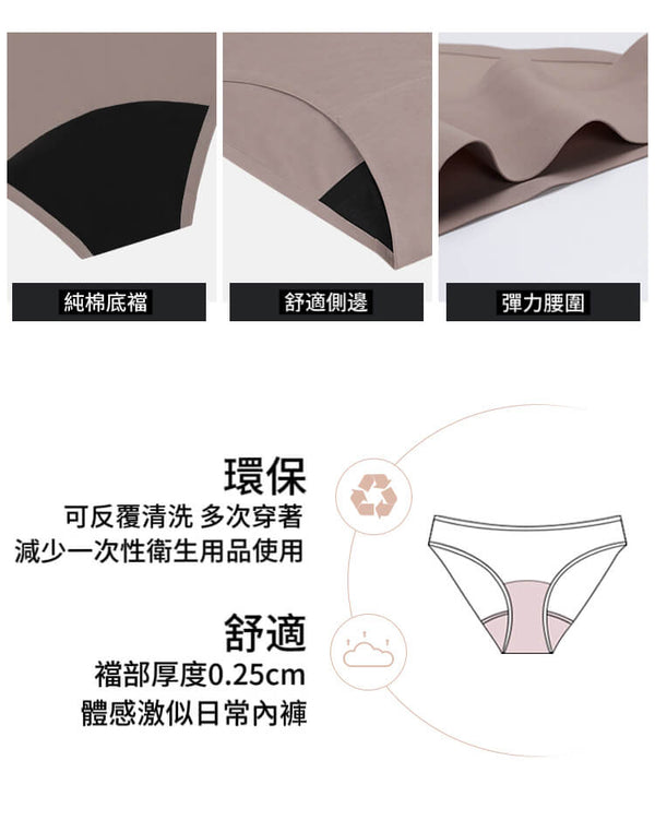 無痕寶寶月經褲 - 經期守護🤸🏻‍♀️活力滿分